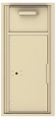 versatile™ 4C Mailbox – ADA Max Height – Hopper Collection Box 4CADS-HOP - Sandstone